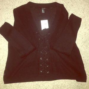 Forever 21 crop top sweater BRAND NEW!!
